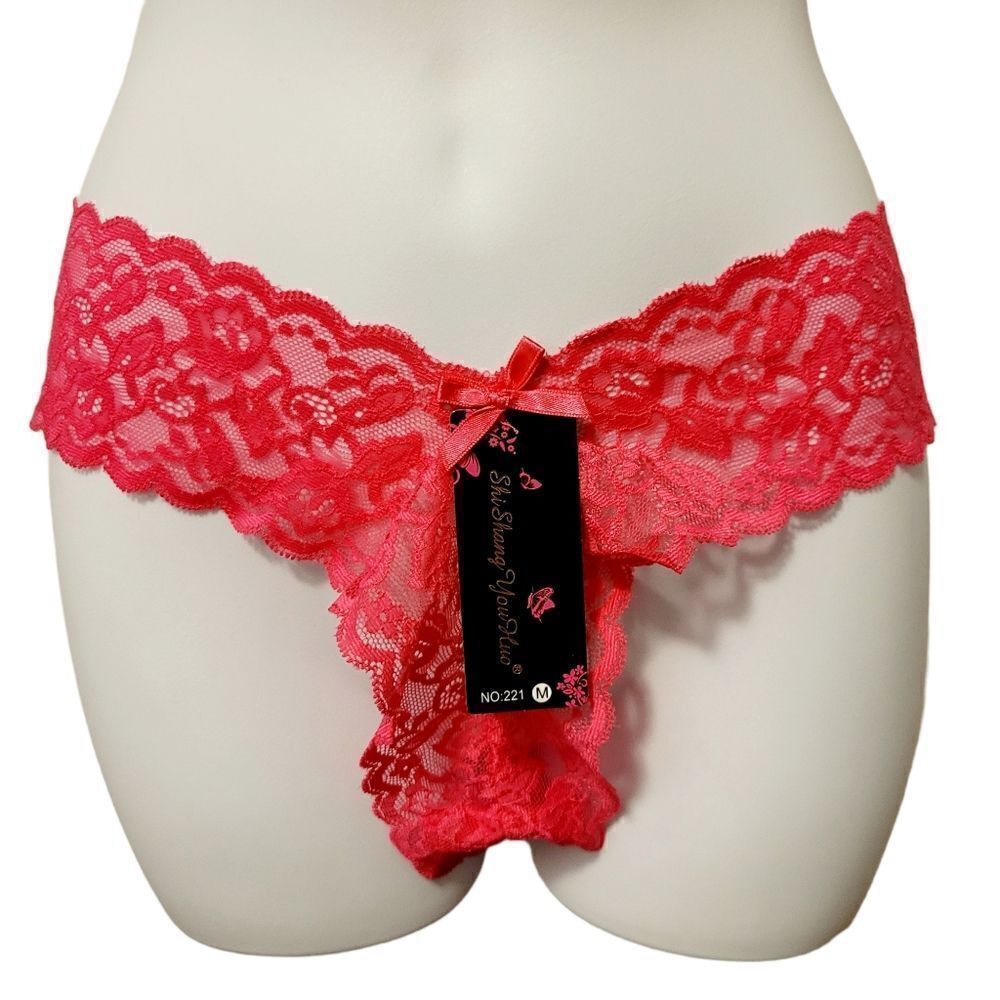 2/$20 Brand new lace hot pink underwear panties